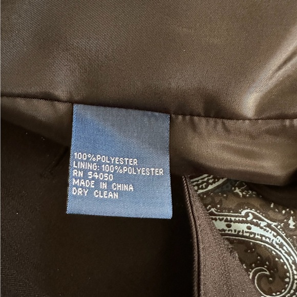 Evan Picone PETITE Black 2 Piece Suit Button Vintage Career Office 12P Petite - Picture 5 of 14